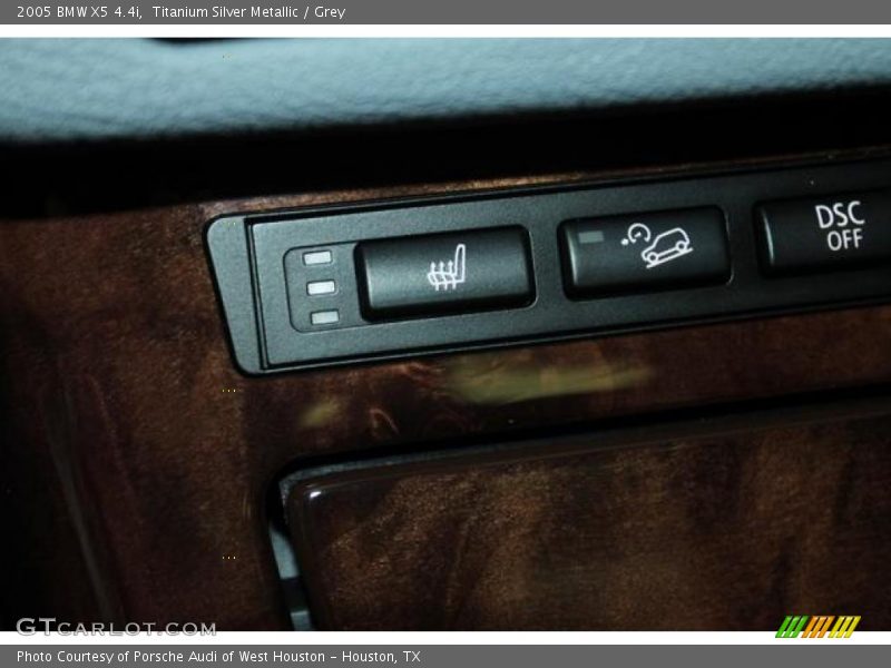Titanium Silver Metallic / Grey 2005 BMW X5 4.4i