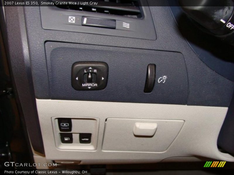 Smokey Granite Mica / Light Gray 2007 Lexus ES 350