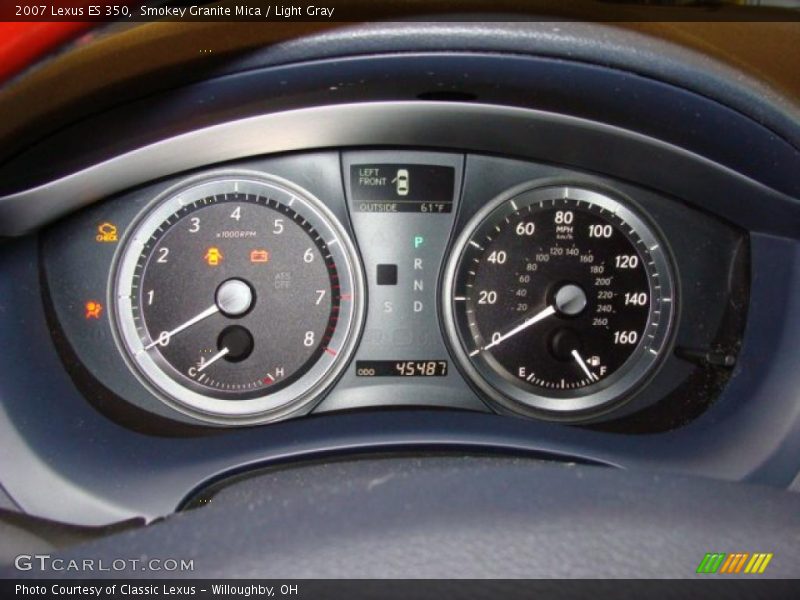 Smokey Granite Mica / Light Gray 2007 Lexus ES 350