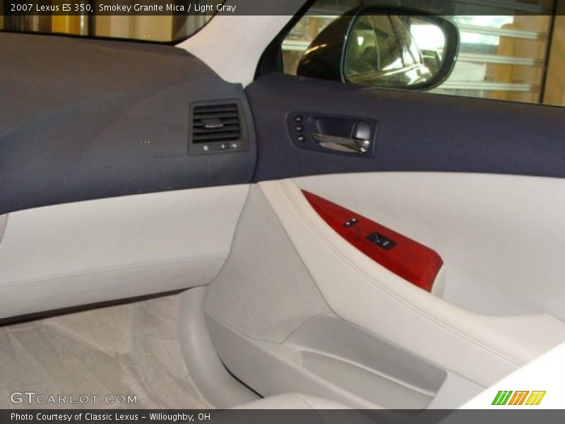 Smokey Granite Mica / Light Gray 2007 Lexus ES 350