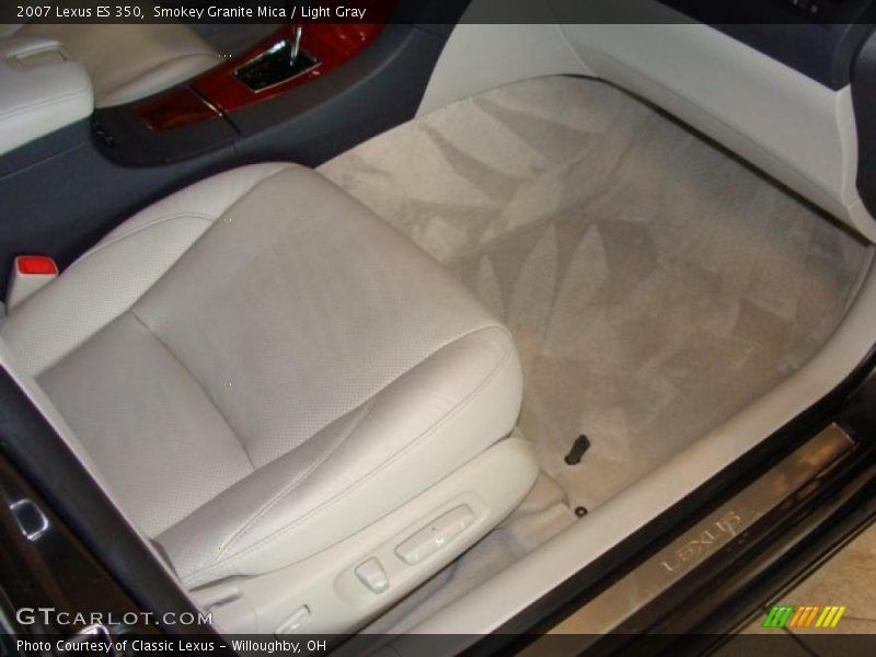 Smokey Granite Mica / Light Gray 2007 Lexus ES 350