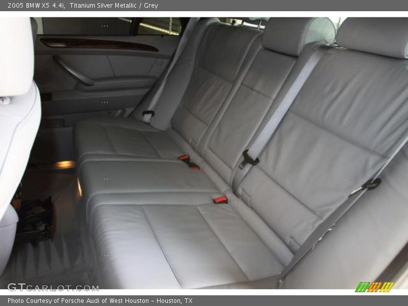Titanium Silver Metallic / Grey 2005 BMW X5 4.4i