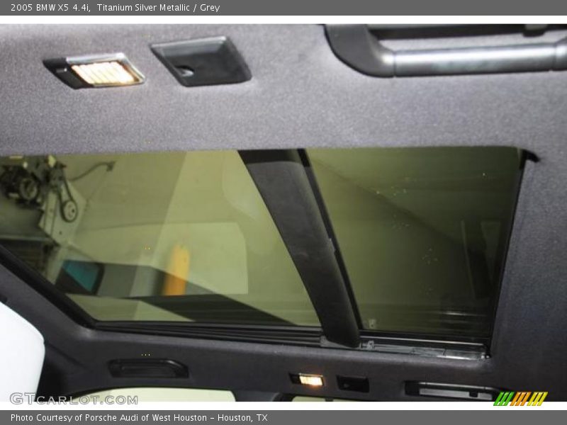 Titanium Silver Metallic / Grey 2005 BMW X5 4.4i