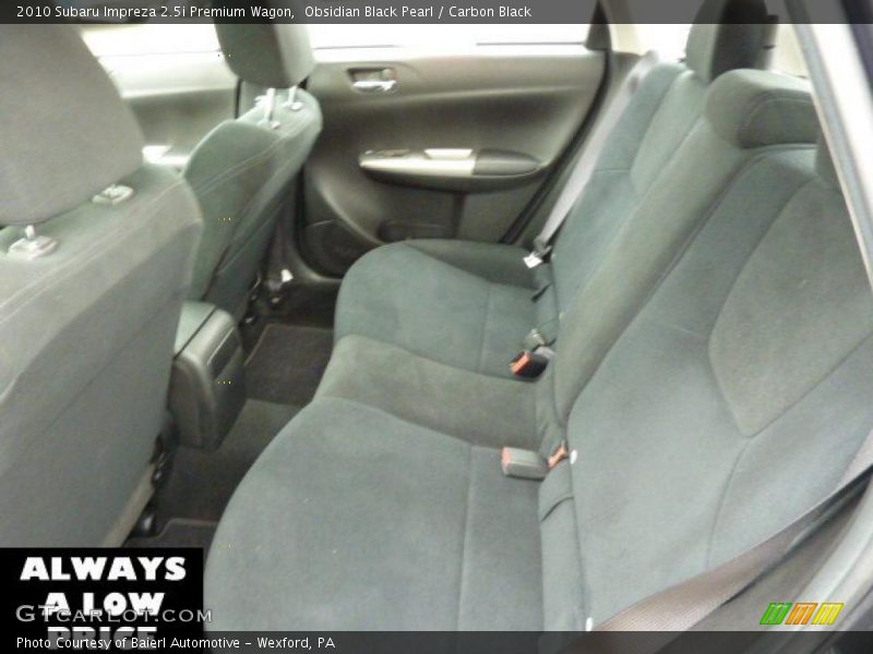 Obsidian Black Pearl / Carbon Black 2010 Subaru Impreza 2.5i Premium Wagon
