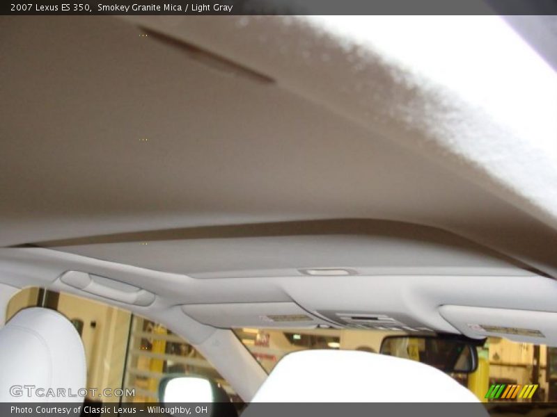 Smokey Granite Mica / Light Gray 2007 Lexus ES 350
