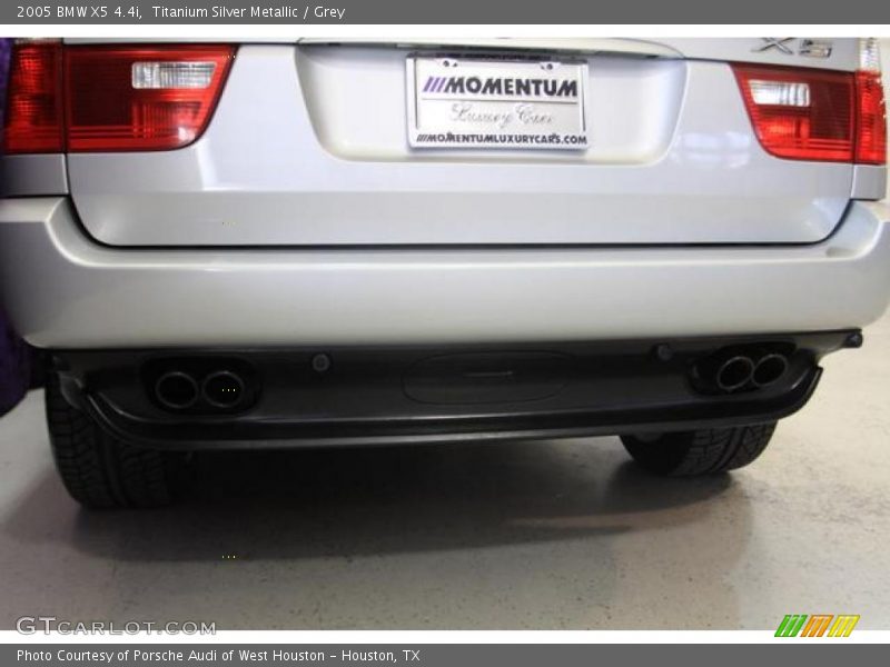 Titanium Silver Metallic / Grey 2005 BMW X5 4.4i