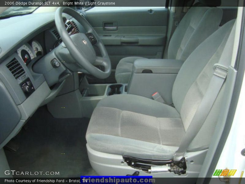 Bright White / Light Graystone 2006 Dodge Durango SLT 4x4