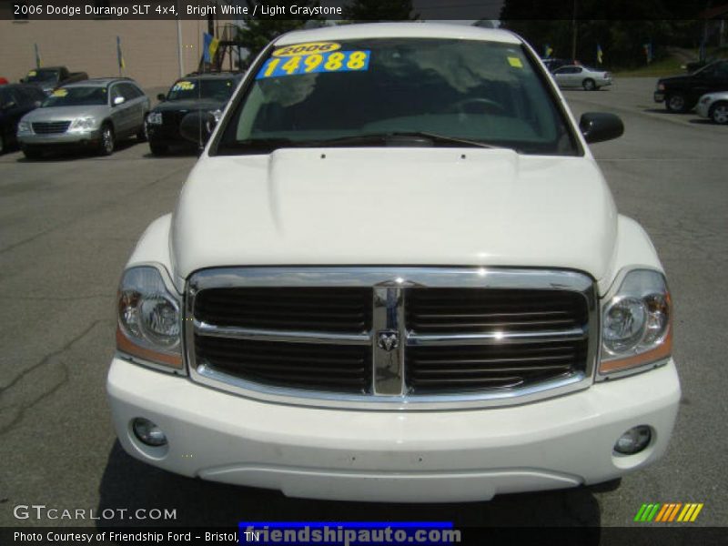Bright White / Light Graystone 2006 Dodge Durango SLT 4x4