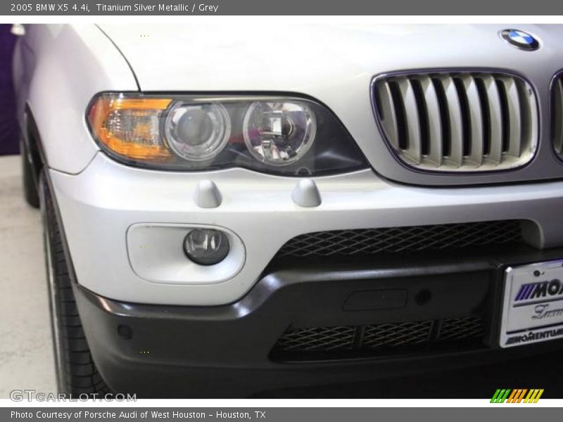 Titanium Silver Metallic / Grey 2005 BMW X5 4.4i