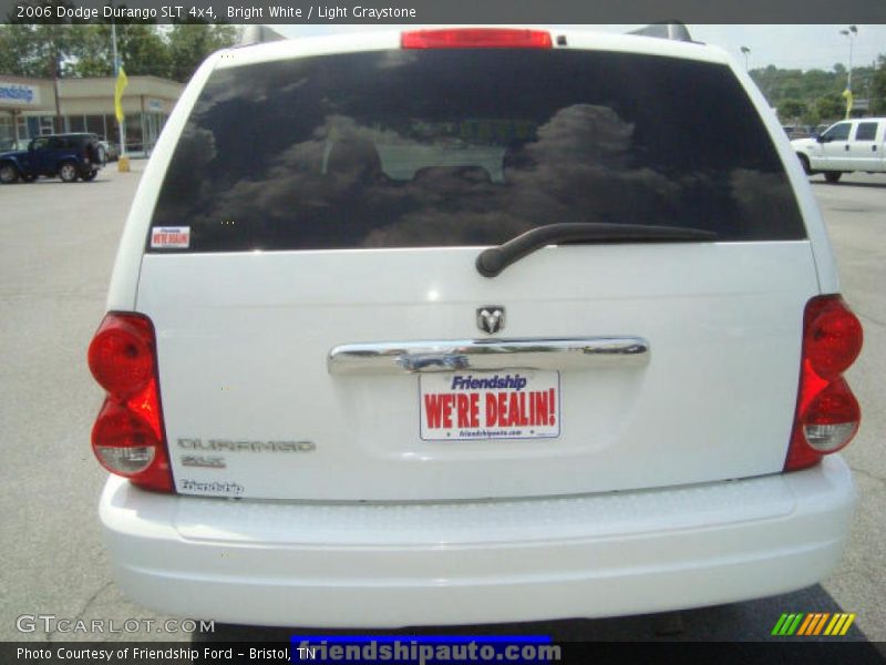 Bright White / Light Graystone 2006 Dodge Durango SLT 4x4