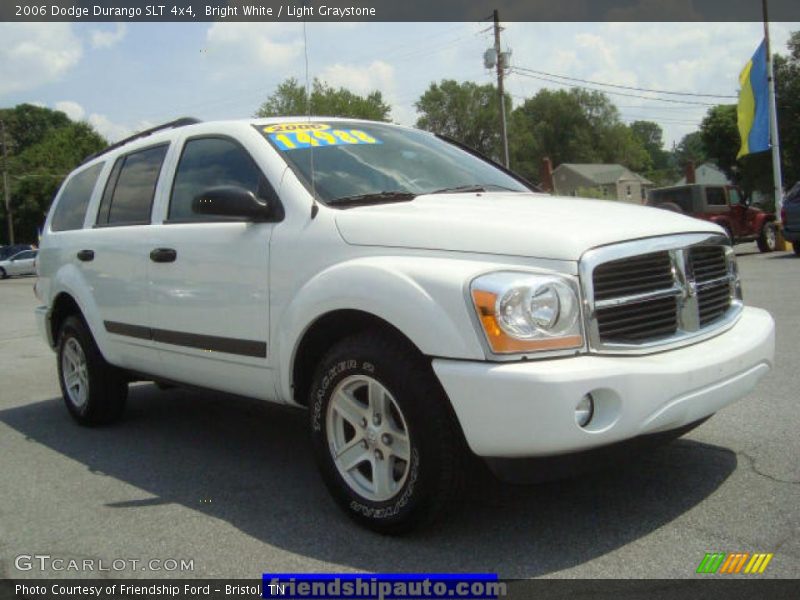 Bright White / Light Graystone 2006 Dodge Durango SLT 4x4