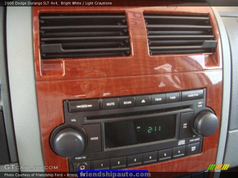 Bright White / Light Graystone 2006 Dodge Durango SLT 4x4