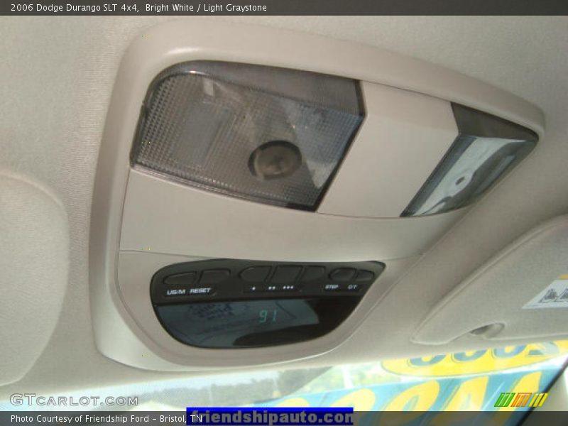 Bright White / Light Graystone 2006 Dodge Durango SLT 4x4