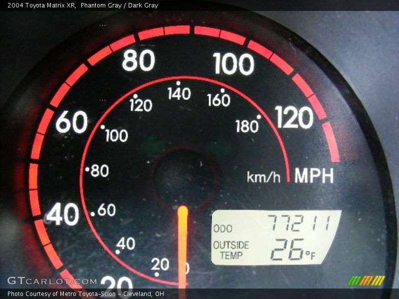 Phantom Gray / Dark Gray 2004 Toyota Matrix XR