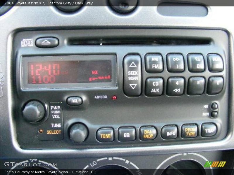 Phantom Gray / Dark Gray 2004 Toyota Matrix XR