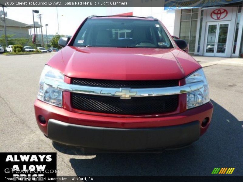 Salsa Red Metallic / Light Cashmere 2005 Chevrolet Equinox LS AWD