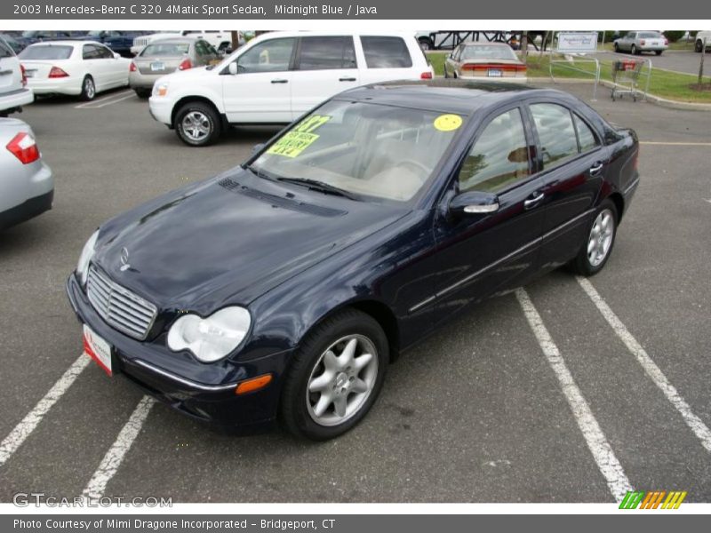 Midnight Blue / Java 2003 Mercedes-Benz C 320 4Matic Sport Sedan