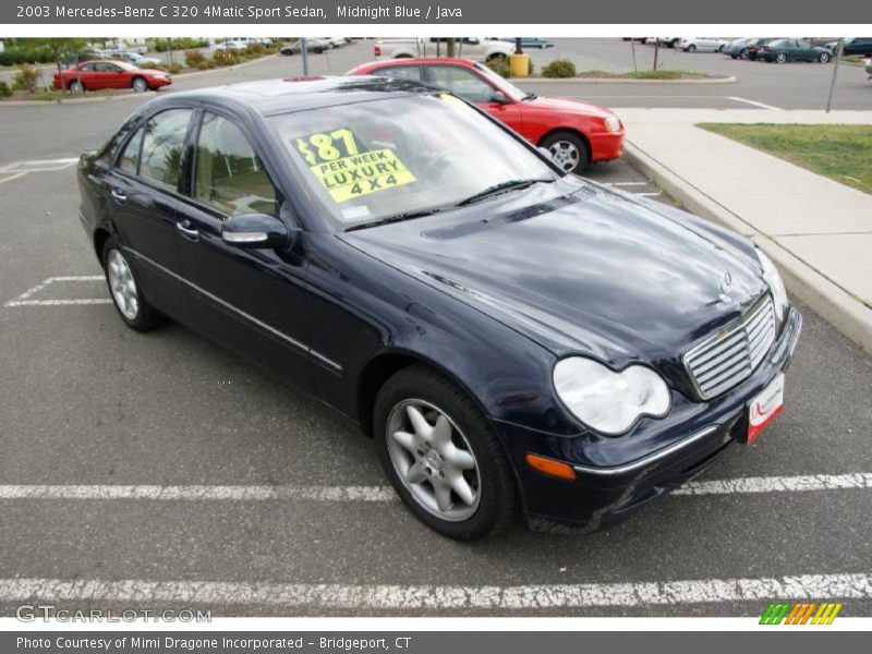 Midnight Blue / Java 2003 Mercedes-Benz C 320 4Matic Sport Sedan