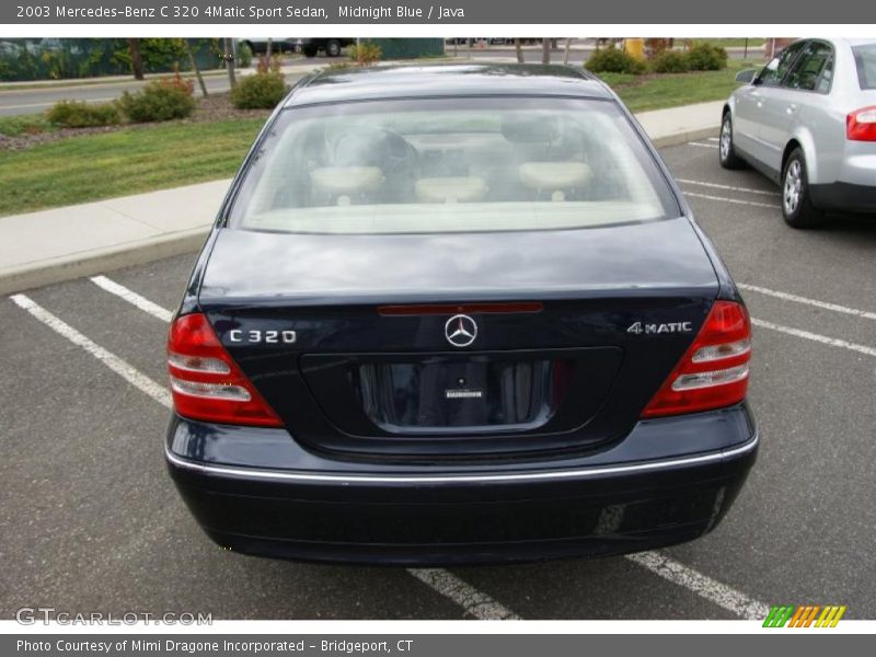 Midnight Blue / Java 2003 Mercedes-Benz C 320 4Matic Sport Sedan