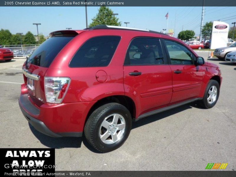 Salsa Red Metallic / Light Cashmere 2005 Chevrolet Equinox LS AWD