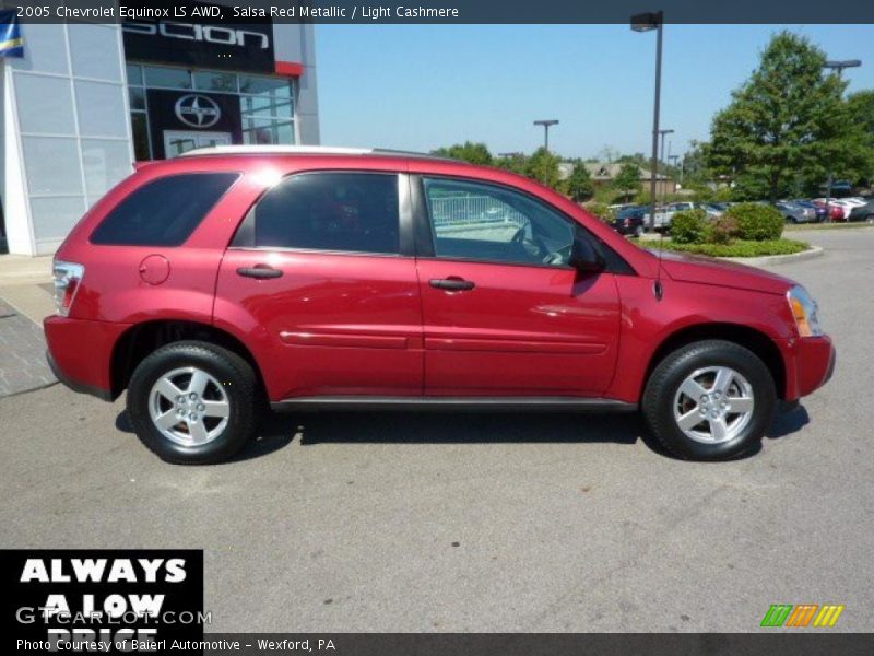 Salsa Red Metallic / Light Cashmere 2005 Chevrolet Equinox LS AWD
