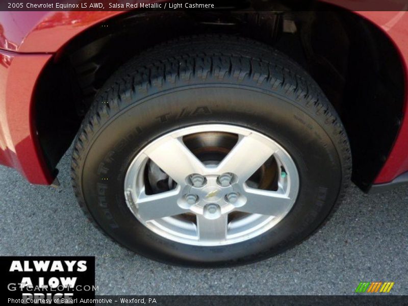 Salsa Red Metallic / Light Cashmere 2005 Chevrolet Equinox LS AWD