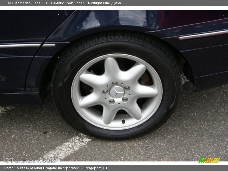 Midnight Blue / Java 2003 Mercedes-Benz C 320 4Matic Sport Sedan