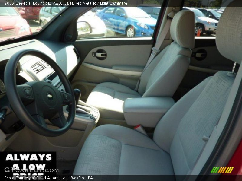 Salsa Red Metallic / Light Cashmere 2005 Chevrolet Equinox LS AWD