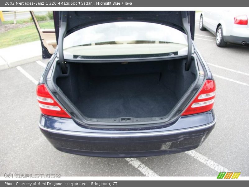 Midnight Blue / Java 2003 Mercedes-Benz C 320 4Matic Sport Sedan