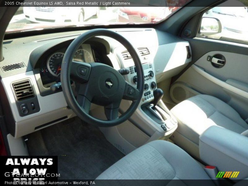 Salsa Red Metallic / Light Cashmere 2005 Chevrolet Equinox LS AWD