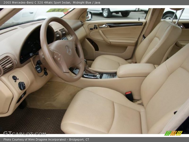 Midnight Blue / Java 2003 Mercedes-Benz C 320 4Matic Sport Sedan