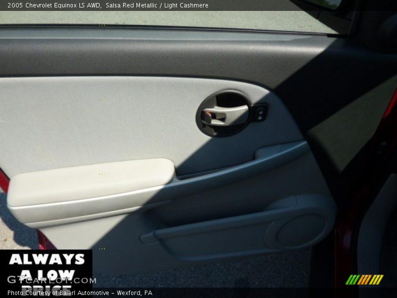 Salsa Red Metallic / Light Cashmere 2005 Chevrolet Equinox LS AWD