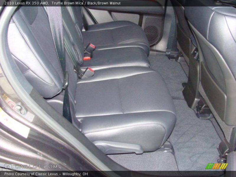 Truffle Brown Mica / Black/Brown Walnut 2010 Lexus RX 350 AWD