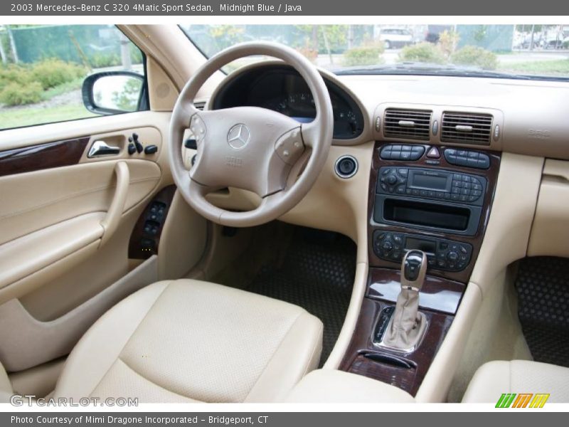 Midnight Blue / Java 2003 Mercedes-Benz C 320 4Matic Sport Sedan
