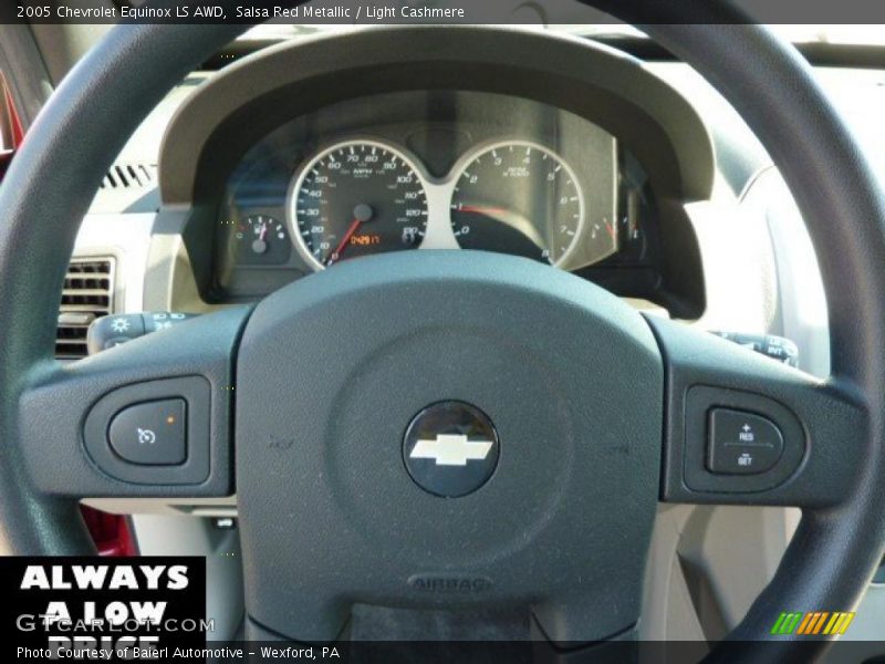 Salsa Red Metallic / Light Cashmere 2005 Chevrolet Equinox LS AWD