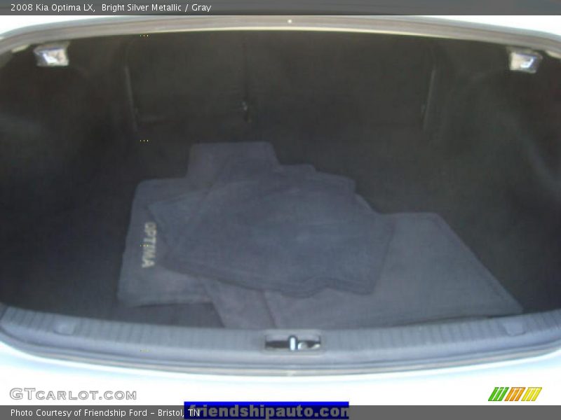 Bright Silver Metallic / Gray 2008 Kia Optima LX