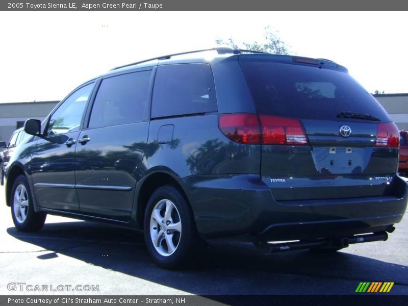 Aspen Green Pearl / Taupe 2005 Toyota Sienna LE