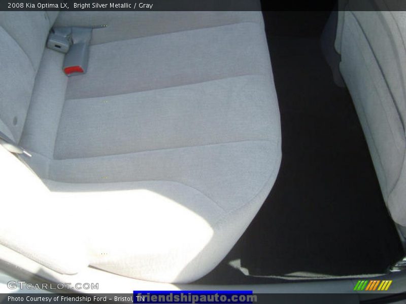 Bright Silver Metallic / Gray 2008 Kia Optima LX