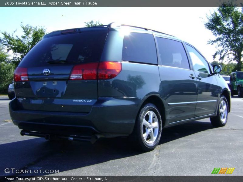 Aspen Green Pearl / Taupe 2005 Toyota Sienna LE