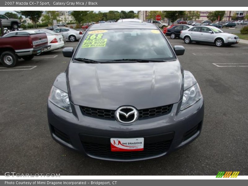 Galaxy Gray Mica / Black 2007 Mazda CX-7 Sport