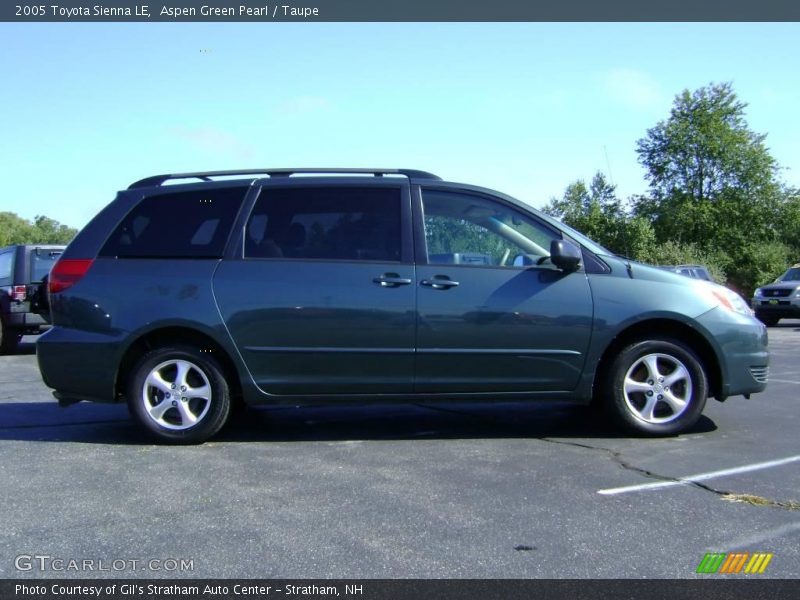 Aspen Green Pearl / Taupe 2005 Toyota Sienna LE