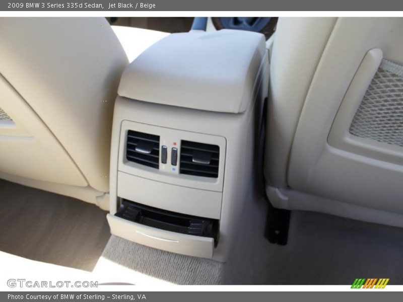 Jet Black / Beige 2009 BMW 3 Series 335d Sedan