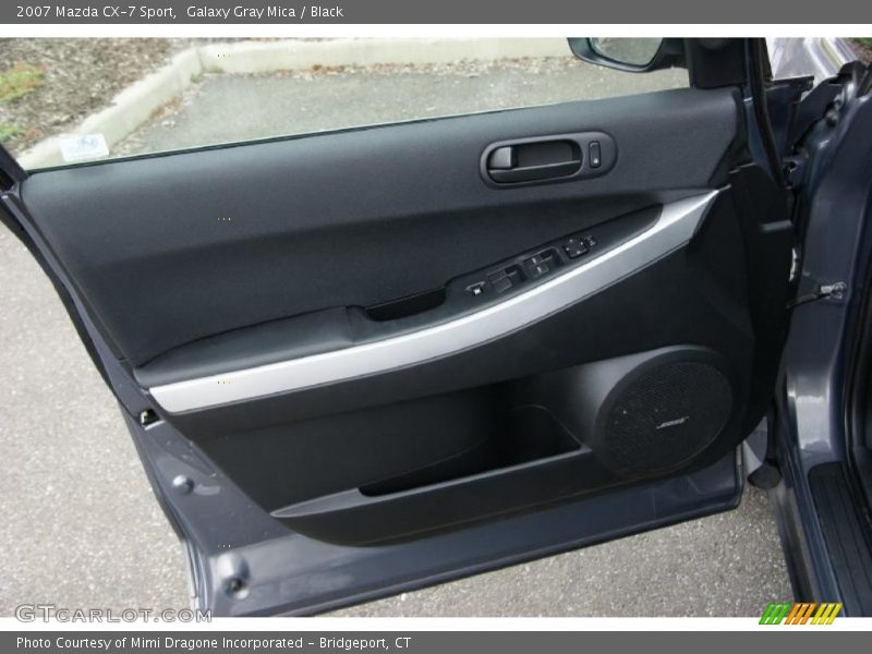 Galaxy Gray Mica / Black 2007 Mazda CX-7 Sport