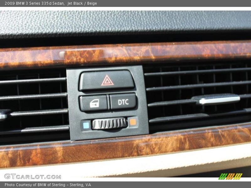 Jet Black / Beige 2009 BMW 3 Series 335d Sedan