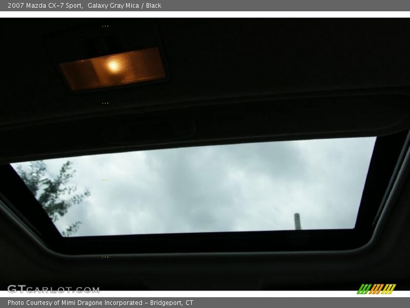 Galaxy Gray Mica / Black 2007 Mazda CX-7 Sport