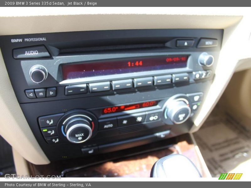 Jet Black / Beige 2009 BMW 3 Series 335d Sedan