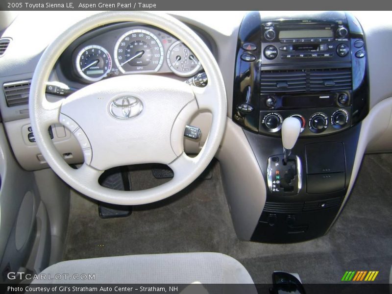 Aspen Green Pearl / Taupe 2005 Toyota Sienna LE