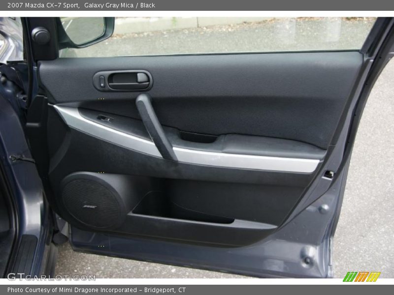 Galaxy Gray Mica / Black 2007 Mazda CX-7 Sport