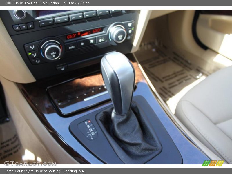 Jet Black / Beige 2009 BMW 3 Series 335d Sedan