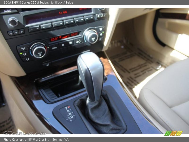Jet Black / Beige 2009 BMW 3 Series 335d Sedan